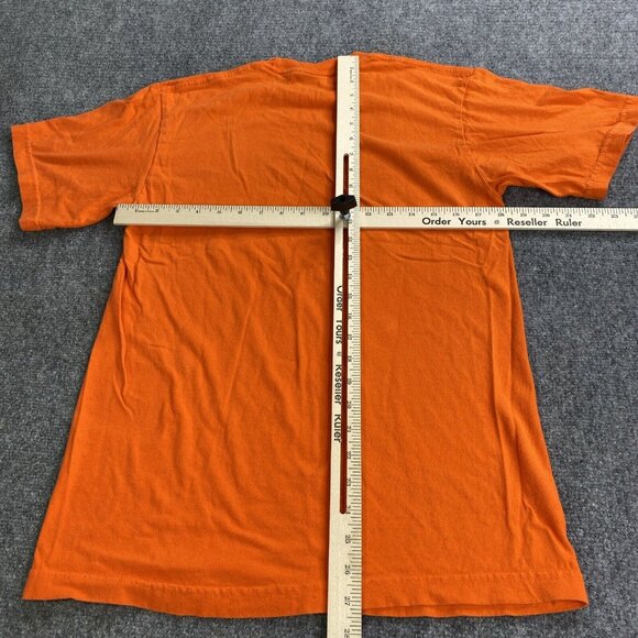 Halloween I Scare Myself‎ T-Shirt Men’s M  38 40 Orange Funny Short Sleeve Y2K - Picture 7 of 9